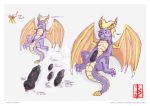  aroused arthropod black_penis cum dragon dragonfly erection fennec_(artist) insect invalid_tag knot male penis signature slit sparx spyro spyro_the_dragon teenager text video_games young 