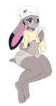  2018 :&lt; absurd_res anthro cellphone clothed clothing digital_media_(artwork) dipstick_ears disney female hat hi_res holding_object holding_phone judy_hopps lagomorph looking_at_viewer mammal phone pink_nose purple_eyes rabbit shorts simple_background solo sssonic2 thick_thighs white_background wide_hips zootopia 