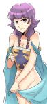  bad_id bad_twitter_id blush book brozoco fire_emblem fire_emblem:_seima_no_kouseki jewelry long_hair lute_(fire_emblem) nude purple_eyes purple_hair short_hair smile solo twintails 