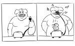  anthro boar bread food gator_(artist) humor male mammal porcine smile solo the_bogosphere toast toaster 