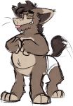  bovine briefs clothing eyewear glasses goronic hair mammal taur tighty_whities tongue tongue_out underwear white_underwear 