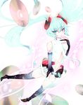  aqua_hair bad_id bad_pixiv_id banned_artist hatsune_miku hatsune_miku_(append) highres long_hair solo tetsubuta thighhighs twintails very_long_hair vocaloid vocaloid_append 