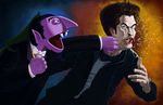  count_von_count edward_cullen multiple_boys punching sesame_street twilight_(series) vampire 