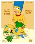  maggie_simpson marge_simpson ross tagme the_simpsons 