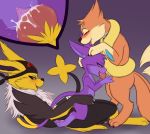  colton cum cum_in_mouth cum_in_pussy cum_inside double_team eeveelution espeon fak&eacute;mon fan_character fellatio female feral floatzel group group_sex hybrid jewelry jolteon knot luxray male male/female meraence necklace nintendo on_top oral penetration pok&eacute;mon pok&eacute;mon_(species) reverse_cowgirl_position semi-anthro sex threesome vaginal vaginal_penetration video_games 