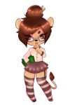  alpha_channel clothing eyewear feline female freakster glasses laish legwear librarian library lion mammal pencil_(disambiguation) simple_background stockings thigh_highs transparent_background 