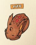  2016 alternate_color ambiguous_gender brown_body brown_horn buckteeth cute english_text eyes_closed fak&eacute;mon feral firefightdex full-length_portrait hatching_(technique) hi_res high-angle_view horn lying mammal marker_(artwork) mfanjul mixed_media nidoran nidoran♀ nintendo on_front pen_(artwork) pok&eacute;mon pok&eacute;mon_(species) portrait quadruped red_body red_spots rodent shadow simple_background sleeping solo spikes spots spotted_body standing teeth text toony traditional_media_(artwork) two_tone_body video_games whiskers white_background 