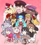  anthro belly blue_eyes blue_hair blush canine cat doberman dog dragon eyewear feline female fox glowing glowing_eyes hair hakumen horn human humanoid kemono male mammal manzanaringopai melusine multi_ear obese ophion overweight sitri sunglasses tadatomo third_eye tsathoggua xolotl 