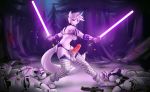  anthro balls blaster blood breasts clothing death dickgirl equine fan_character female fishnet fishnet_legwear horn intersex jedi legwear lightsaber lysergide mammal my_little_pony navel nipples nude solo star_wars stormtrooper ultima_(oc) unicorn weapon 