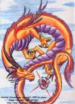  1999 athelind_stormdancer claws dragon feral scalie ssthisto_(artist) whiskers 