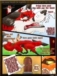  angry audition canine claws comic cum dragon fox fur horn krevaan_(cometfox) long_tail male mammal nolow runa216 scalie size_difference spike_(shade1) text the_vore_house_of_klyneth tongue 