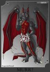  &lt;3 2009 anthro claws clothing dragon erection erection_under_clothes exiles horn male scalie solo underwear western_dragon wings 