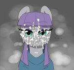  ... 2018 clothed clothing colored cum cum_in_hair cum_on_face earth_pony equine female friendship_is_magic grispinne hair hi_res horse looking_at_viewer mammal maud_pie_(mlp) my_little_pony pony solo zippysqrl 