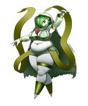  2018 big_breasts breasts cleavage clothed clothing dark_souls female fullmetalmentalist gardevoir midriff nintendo overweight pok&eacute;mon pok&eacute;mon_(species) skimpy solo thick_thighs video_games wide_hips 