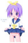  hiiragi_tsukasa lucky_star purple_eyes purple_hair tsukasa_hiiragi 