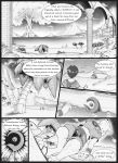  anthro canine comic mammal monochrome s2-freak 