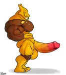  alakazam anthro balls big_balls erection huge_balls humanoid_penis hyper hyper_balls hyper_penis looking_at_penis male muscular muscular_male nintendo nude pecs penis pok&eacute;mon pok&eacute;mon_(species) solo standing uniparasite vein video_games 