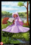  azaleesh canine clothed clothing disney flower fox invalid_tag maid_marian mammal plant robin_hood_(disney) 