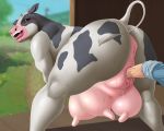  anthro anus aoino_broome big_butt bovid bovine breasts butt drooling female fisting fur horn lips mammal nipples penetration pussy saliva slightly_chubby tail_tuft teats thick_thighs tuft udders vaginal vaginal_fisting vaginal_penetration wide_hips 