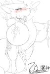  &lt;3 abdominal_bulge anthro balls bandage big_balls big_breasts big_dom_small_sub blush breasts canine drooling duo erection faceelss_male female huge_balls huge_breasts hyper hyper_balls hyper_breasts hyper_penis lactating larger_female male male/female mammal monochrome nipples opqhlak pectoral_bulge penetration penis pussy pussy_juice saliva size_difference solo_focus tears vaginal vaginal_penetration 