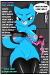  anal_beads anthro big_breasts breasts cartoon_network clothing feline female gloves hi_res legwear mammal nicole_watterson nipples pussy pussy_juice saurian_(artist) sex_toy the_amazing_world_of_gumball thigh_highs 