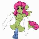 2018 animated anthro balls breasts clothing disembodied_penis duo equine fan_character female hair legwear male mammal my_little_pony nipples pegasus penetration penis pussy simple_background solo_focus thigh_highs tolsticot vaginal vaginal_penetration white_background wings 