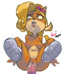  2018 ahegao anthro bandicoot blonde_hair breasts coco_bandicoot crash_bandicoot_(series) cum cum_in_pussy cum_inside digital_media_(artwork) disembodied_penis drooling duo female fur green_eyes hair lipstick long_hair looking_pleasured looking_up lying makeup male male/female mammal marsupial nagainosfw navel nipples nude on_back open_mouth orange_fur penis saliva sex vaginal video_games 