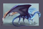  2015 claws digital_media_(artwork) dragon duo feral horn human laurelhach23 lily mammal membranous_wings temeraire_(series) wings 