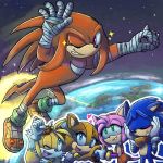  &lt;3 amy_rose anthro badger blush canine clothing echidna eyewear female fox gloves goggles group hedgehog knuckles_the_echidna male mammal miles_prower monotreme mustelid nenikat planet sonic_(series) sonic_boom sonic_the_hedgehog sticks_the_jungle_badger video_games 