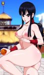  1girl ass breasts chi-chi_(dragon_ball) dragon_ball dragonball_z kyoffie12 nipples pussy 