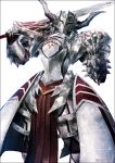  armor clarent fate/apocrypha fate/grand_order fate_(series) gauntlets helm helmet horned_headwear kei-suwabe mordred_(fate) mordred_(fate)_(all) sword weapon 