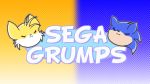  anthro black_nose canine duo english_text fox fur hedgehog hi_res jmcspike male mammal miles_prower parody sonic_(series) sonic_the_hedgehog text video_games white_fur yellow_fur 