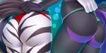  2018 anthro big_butt butt clothing digital_media_(artwork) duo female fur hi_res knight_dd panties presenting presenting_hindquarters rear_view standing thick_thighs underwear wide_hips 