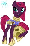  2018 alpha_channel armor broken_horn cheezedoodle96 equine eye_scar female fizzlepop_berrytwist_(mlp) friendship_is_magic grin helmet horn looking_at_viewer mammal my_little_pony my_little_pony_the_movie reformed scar simple_background smile solo tail_wraps tempest_shadow_(mlp) transparent_background unicorn vector wraps 