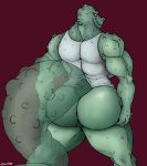  anus big_butt big_tail butt clothed clothing crocodile crocodilian elektr0 female hi_res invalid_tag looking_at_viewer muscular muscular_female partially_clothed pussy rear_view reptile scalie solo spreading wide_hips 