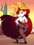  1girl ass breasts character_request hekapoo red_hair star_vs_the_forces_of_evil tagme 