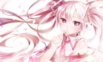  hatsune_miku long_hair marchen_noir pink_eyes pink_hair sakura_miku twintails vocaloid 