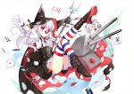  :&lt; ace_of_hearts animal_hood april_fools ass azur_lane ball bangs black_cape black_footwear black_skirt blush bolt boots breasts cannon cape card center_frills closed_mouth clown_nose club_(shape) erebus_(azur_lane) eyebrows_visible_through_hair facial_mark frills gloves gyaza hair_over_one_eye heart heart_in_mouth high-waist_skirt holding hood hood_up hooded_cape leg_up long_hair multiple_girls outstretched_arm panties parted_lips platform_footwear playing_card puffy_short_sleeves puffy_sleeves red_eyes red_panties shirt short_sleeves simple_background skirt small_breasts star striped striped_legwear terror_(azur_lane) thighhighs torn_cape translation_request triangle_mouth turret underwear white_background white_gloves white_hair white_shirt 