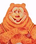 animatronic anthro bear billy_bob_brockali brown_bear brown_body brown_fur creative_engineering_incorporated crossed_arms daisiloou digital_media_(artwork) fur grizzly_bear hi_res machine male mammal orange_body orange_fur painting_(artwork) robot showbiz_pizza_place simple_background smile solo the_rock-afire_explosion traditional_media_(artwork) ursine watercolor_(artwork) white_background