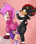  anal big_breasts big_butt blush breasts butt female male male/female nipples penis pussy queen_aleena sex shadow_the_hedgehog sonia_the_hedgehog sonic_(series) spanking starit 