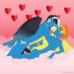 &lt;3 1:1 anal anthro breasts clothing equid equine eyewear fan_character female friendship_is_magic genitals goggles hasbro hi_res kissing male male/female mammal my_little_pony pegasus penis pussy scar shallowwin skinsuit spitfire_(mlp) squall_windfeather_(oc) tight_clothing wings wonderbolts_(mlp) wonderbolts_uniform