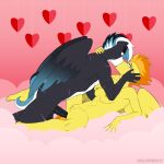 &lt;3 1:1 anal anthro areola breasts equid equine fan_character female friendship_is_magic genitals hasbro hi_res kissing male male/female mammal my_little_pony nipples pegasus penis pussy scar shallowwin spitfire_(mlp) squall_windfeather_(oc) wings wonderbolts_(mlp)