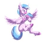  2018 alpha_channel animated avian beak eyelashes feathered_wings feathers female feral fizzy-dog flying friendship_is_magic hair hippogryph jewelry multicolored_hair multicolored_tail my_little_pony necklace silverstream_(mlp) simple_background smile solo szafir87 transparent_background two_tone_hair wings 