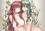  2girls long_hair nude original ran&#039;ou_(tamago_no_kimi) 