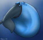 2024 absurd_res almost_fully_inside anal anal_vore animal_genitalia anthro anthro_pred anus artist_name baleen_whale belly big_belly biped blue_body blue_fur cetacean dolorcin duo extreme_size_difference female female_pred feral feral_prey fur genitals hi_res huge_belly humpback_whale hyena hyper hyper_belly kraven_lupei larger_feral larger_male larger_prey male male/female male_prey mammal marine markings pussy size_difference smaller_anthro smaller_female smaller_pred spots spotted_body spotted_fur tail underwater vore water watermark willing_pred willing_prey year