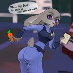 anthro disney female furrawin hi_res judy_hopps solo zootopia