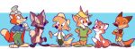  &quot;honest&quot;_john_foulfellow 2018 anthro black_nose br&#039;er_fox canine clothing digital_media_(artwork) disney fox fur group hat japanese_text male mammal nick_wilde pinocchio robin_hood robin_hood_(disney) simple_background song_of_the_south text top_hat uochandayo zootopia 