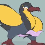 avian avian_feet beak bedroom_eyes birdism blush chest_tuft feathered_wings feathers feet feral generation_9_pokemon genitals half-closed_eyes hi_res holding_penis kilowattrel long_penis looking_at_viewer male membrane_(anatomy) narrowed_eyes nintendo penis pokemon pokemon_(species) presenting presenting_penis seductive smile smiling_at_viewer smirk smirking_at_viewer solo spread_legs spreading talons tapering_penis toes tongue tongue_out tuft webbed_feet wings