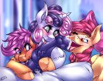  &lt;3 &lt;3_eyes 2018 absurd_res animal_genitalia animal_penis apple_bloom_(mlp) big-mac-115 cum cutie_mark_crusaders_(mlp) digital_media_(artwork) earth_pony equine equine_penis eyelashes faceless_male female feral friendship_is_magic group group_sex hair hair_bow hair_ribbon hi_res hooves horn horse licking male male/female mammal medial_ring multicolored_hair my_little_pony open_mouth oral penis penis_lick pony ribbons scootaloo_(mlp) sex sweetie_belle_(mlp) tongue tongue_out two_tone_hair unicorn vein 
