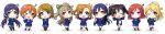  ayase_eli hoshizora_rin koizumi_hanayo kousaka_honoka love_live! minami_kotori minyon nishikino_maki seifuku sonoda_umi toujou_nozomi yazawa_nico 